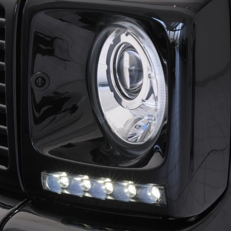 Очки на фары для Mercedes-Benz G-Class (W463)