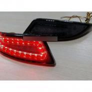 LED фонари в задний бампер Toyota Camry 55 15-16г ( Красный )