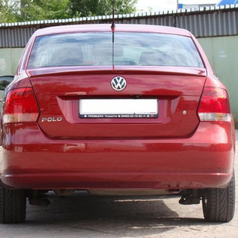 Лип спойлер «RedLine» VW Polo Sedan 2010г. — н.в.