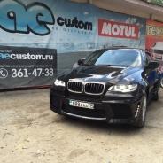 Установка обвеса на BMW X 6 Lumma M Wide
