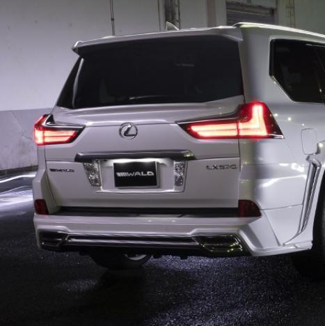 Сполер WALD под стекло Lexus Lx570