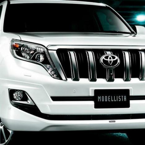 Юбка бампера Toyota Land Cruiser Prado-150 перламутр